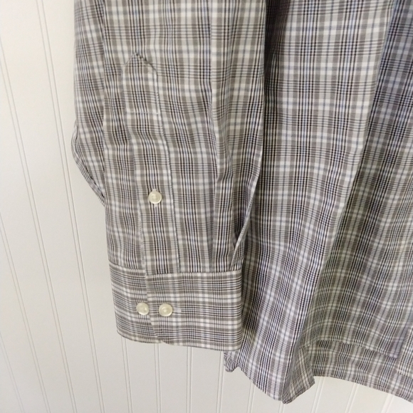 Eagle Shirtmakers Regular Fit Dress Shirt. EUC. 16 1/2, 34-35 - Picture 4 of 7